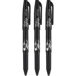 Pens|Pilot FriXion Ball Erasable Gel Pens, Fine Point, Ink, 3/Pack (31556) Black