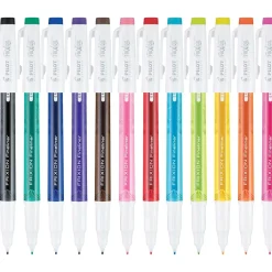 Pens|Pilot FriXion Erasable Marker Pens, Fine Point, 0.6mm, Assorted Ink, Dozen (11452)