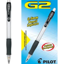 Pencils|Pilot G2 Mechanical Pencil, 0.5mm, #2 Medium Lead, Dozen (51014)
