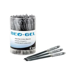 Pens|Pilot Neo-Gel Gel Pens, Fine Point, Ink, 48/Pack (84071) Black