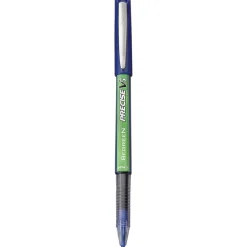 Pens|Pilot Precise V5 BeGreen Rollerball Pens, Extra Fine Point, Blue Ink, Dozen (26301)