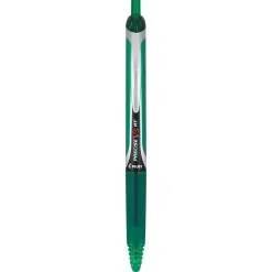 Pens|Pilot Precise V5 Retractable Rollerball Pen, Extra Fine Point, Green Ink (26065)
