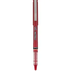 Pens|Pilot Precise V7 Rollerball Pens, Fine Point, Red Ink, Dozen (35352)