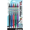 Pens|Pilot Precise V5 RT Deco Collection Retractable Rollerball Pens, Extra Fine Point, Assorted Ink, 5/Pack (41980)