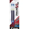 Pens|Pilot Precise V5 RT Rollerball Pen Refill, Extra Fine Tip, Blue Ink, 2/Pack (77274)