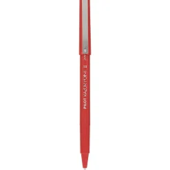 Pens|Pilot Razor Point II Marker Pens, Super Fine Point, Red Ink, Dozen (11011)