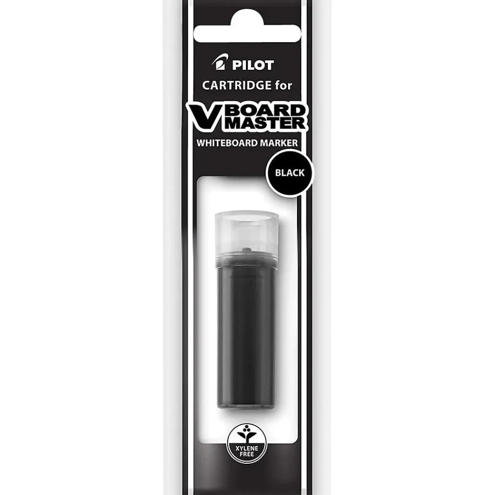 Markers|Pilot V Board Master BeGreen Dry Erase Marker Refill, Black (43922)