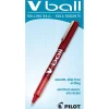 Pens|Pilot VBall Rollerball Pens, Extra Fine Point, Red Ink, Dozen (35202)