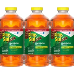 Disinfecting Multi-Surface Cleaner Degreaser, Original Pine, 80 Fl. Oz. 3/Carton (60606CT)<Pine-Sol Clearance