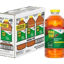 Disinfecting Multi-Surface Cleaner Degreaser, Original Pine, 80 Fl. Oz. 3/Carton (60606CT)<Pine-Sol Clearance