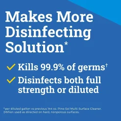 Disinfecting Multi-Surface Cleaner Degreaser, Original Pine, 80 Fl. Oz. (60606)<Pine-Sol Hot