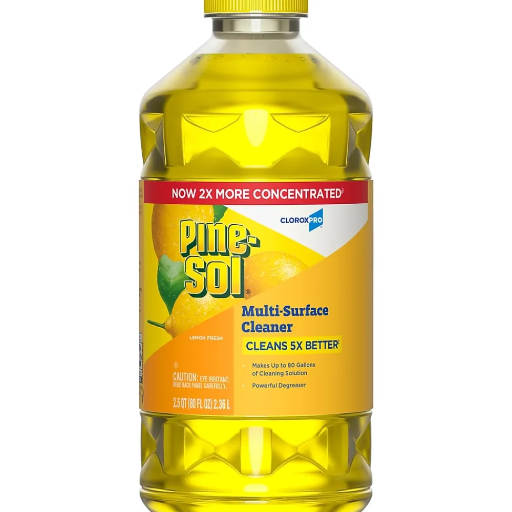 Multi-Surface Cleaner/Degreaser, Lemon Fresh Scent, 80 Fl. Oz. (60607)<Pine-Sol Online