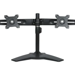Outlet PLANAR Dual Monitor Adjustable Stand, Up to 24", Black (997-5253-00)