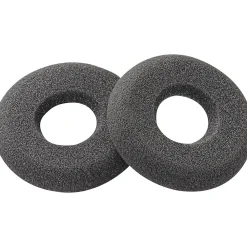 Hot Poly Plantronics H68032 Doughnut Ear Cushion, Black (8K6P3AA#AC3)