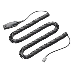 Sale Plantronics HIS 72442-41 Audio Cable Adapter for AVAYA 9601 SIP/9608 IP Deskphone, Smoky Gray