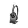 Best Plantronics Voyager 4320 UC Bluetooth On Ear Computer Headset, Black and Gray (218479-01)