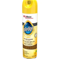 Polish and Shine Multiple-Purpose Cleaner, Lemon,14.2 oz (301168)<Pledge Sale