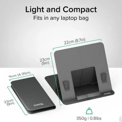 Portable Foldable Stand for Laptop/Tablet (PT-STANDX)<Plugable Outlet