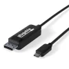 Plugable USBC-DP 6' USB 3.1 Type C to DisplayPort Audio/Video Cable, Black