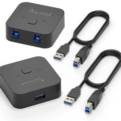 Clearance Plugable USB3-SWITCH2 USB 3.0 Sharing Switch