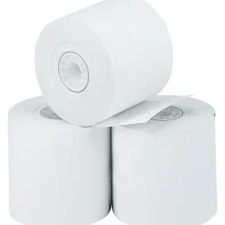 Pos Paper*PM Company ® Direct Printing Thermal Paper Roll, White, 2 1/4"(W) x 165'(L), 3/Pack