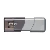 Best PNY Elite Turbo Attache 3 64GB USB 3.0 Type A Flash Drive, Silver/Gray (P-FD64GTBOP-GE)