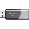 Outlet PNY Elite Turbo Attache 3 256GB USB 3.0 Type A Flash Drive, Silver/Gray (P-FD256TBOP-GE)