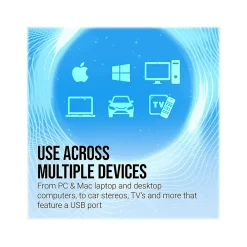 Online PNY Turbo Attache 4 128GB USB 3.0 Type A Flash Drive, Black (P-FD128TBAT4-GE)