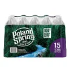 Poland Spring 100% Natural Spring Water, 33.8 oz. Plastic Bottles, 15/Carton (12349654)