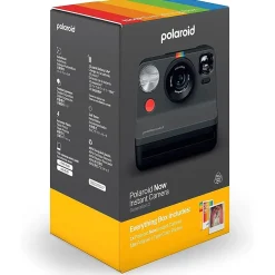 Polaroid Everything Box Now Gen 2 Black - I-Type Instant Camera with Film, Black (6248)