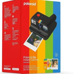 Polaroid Go Generation 2 Everything Box - Mini Instant Camera and Film Bundle (16 Photos Included) - Black (6280)