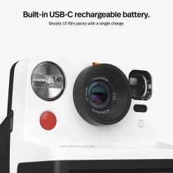 Polaroid Now Generation 2 i-Type Instant Camera (Black & White) 9072