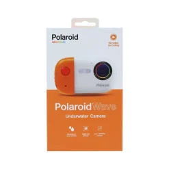 Polaroid Wave iE50 18MP Digital DSLR Camera, White/Orange (IE50-NOC-STK-4)