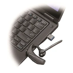 New Poly 5200 USB-A Bluetooth Mono Computer Earbuds, Unified Communcations Certified (7K2E1AA)