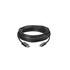 Poly 32.8' USB-A to USB-C Active Optical Cable, Male to Male, Black (875H1AA)