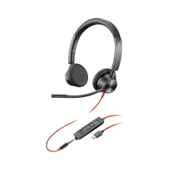 Sale Poly Blackwire 3325 Stereo Headset, USB-C/3.5mm, UC Certified (8X221AA)