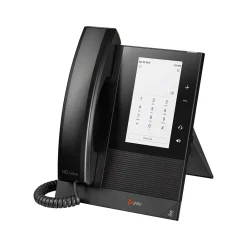 Poly CCX 400 Business Media Corded Telephone, Black (848Z9AA)