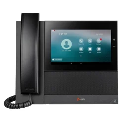 Poly CCX 600 Series 24-Lines VoIP Phone, Black (84C17AA)