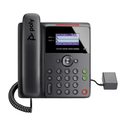 Poly Edge B30 16-Line VOIP Phone, Black (82M84AA)