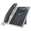 Poly Edge E100 8-Line VOIP Phone, White/Black (89B49AA)