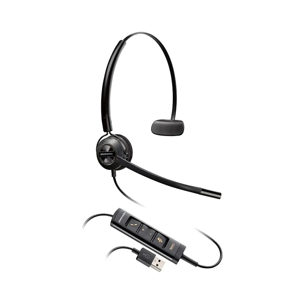 Outlet Poly EncorePro 545 Mono On Ear Headset, USB-A (783R4AA)