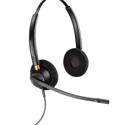 Sale Poly EncorePro HW520 Binaural Customer Service Headset, Black (783P6AA#ABA)
