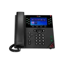 HP Poly OBi VVX 450 12-Line IP Phone and PoE-enabled, Black (89B60AA)
