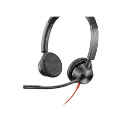 Sale HP Poly Savi 8245 Office Noise Canceling Headset, 3.5 mm, UC Certified (85R08AA)