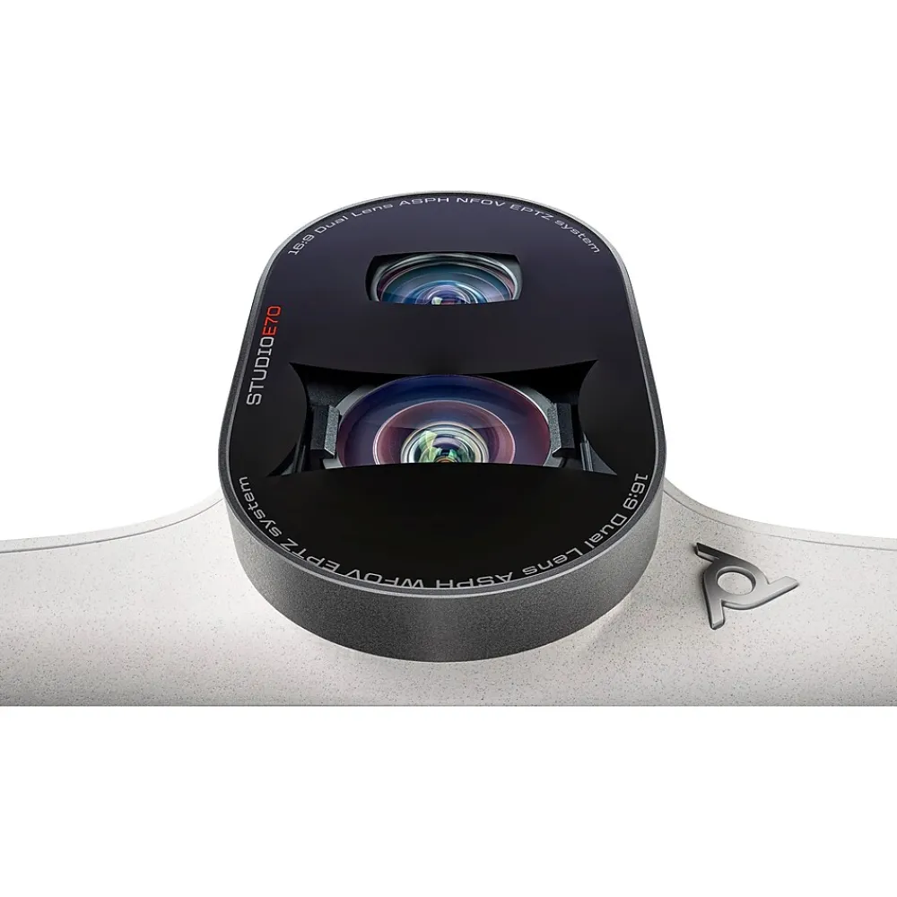 Sale Poly Studio E70 HD Up to 3840 x 2160 Conferencing Webcam, 20 Megapixels, White (842F8AA)