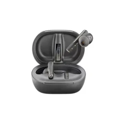 Voyager Free 60+ UC Wireless Noise Cancelling Bluetooth Earbuds, USB-C, MS Certified, Carbon Black (7Y8H0AA)<Poly Discount