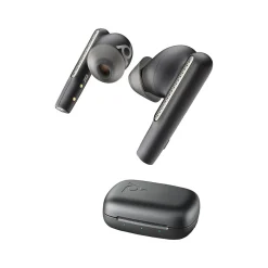 Voyager Free 60 UC Wireless Noise Cancelling Bluetooth Earbuds, USB-A, MS Certified, Carbon Black (7Y8L7AA)<Poly Hot