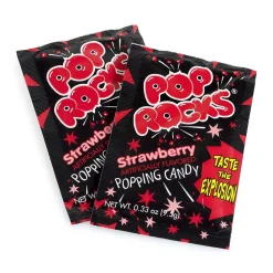 Pop Rocks Strawberry Hard Candy, 0.33 oz., 24 Pieces (209-00231)
