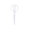 Scissors|Poppin 9" Stainless Steel Standard Scissors, Sharp Tip, White (100186)