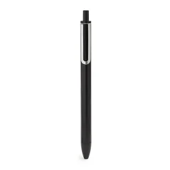 Pens|Poppin Black Retractable Gel Luxe Pen, Black Ink, Set of 100 (104509)